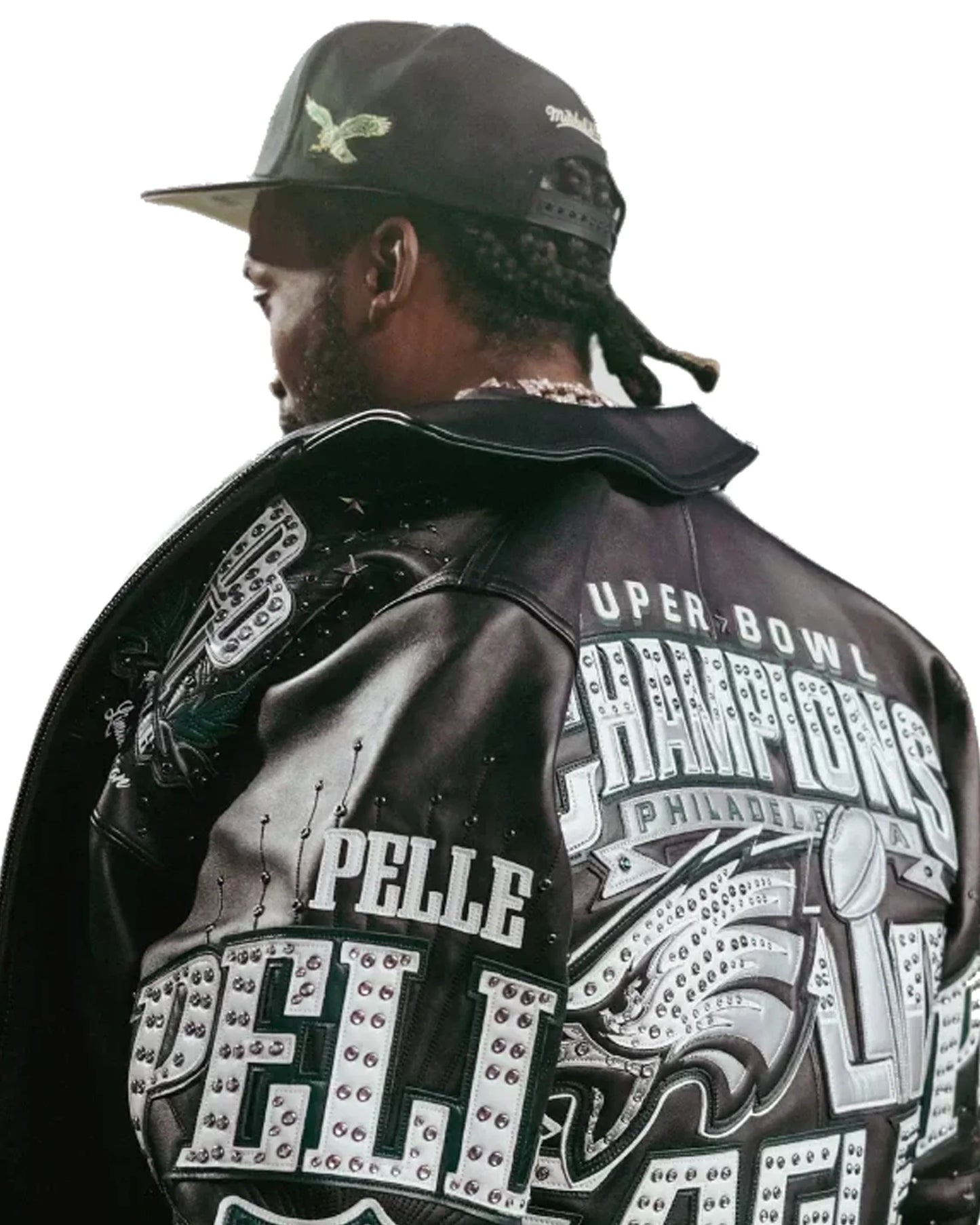 Meek-Mill-Eagles-Leather-Jacket-For-Sale