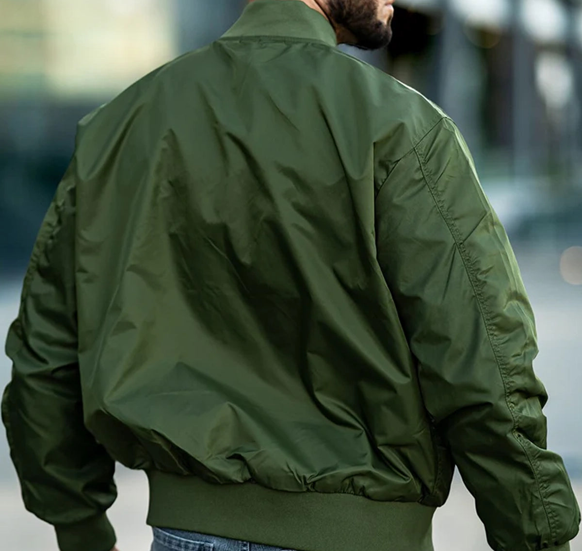 Men's Bomber Jacket Green