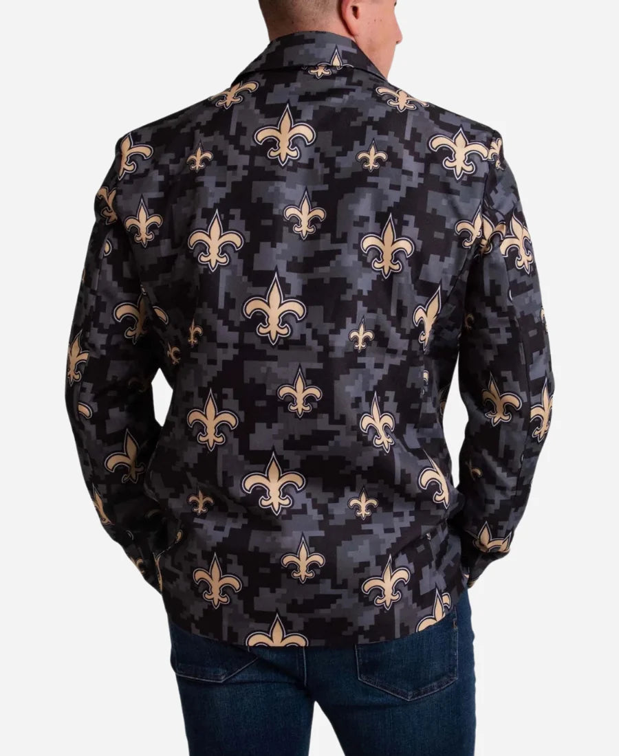 New Orleans Saints Camo Blazer