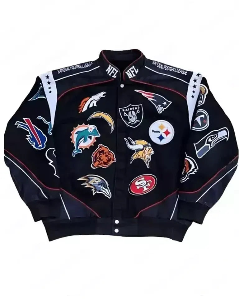 NFL Jacket With All Team Logos