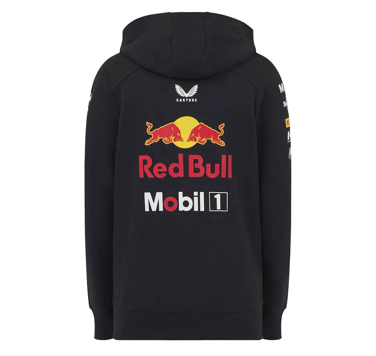 Navy Vintage Red Bull Big Logo Racing Hoodie Zing Apparel