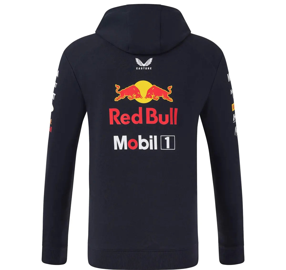 Navy Vintage Red Bull Big Logo Racing Hoodie