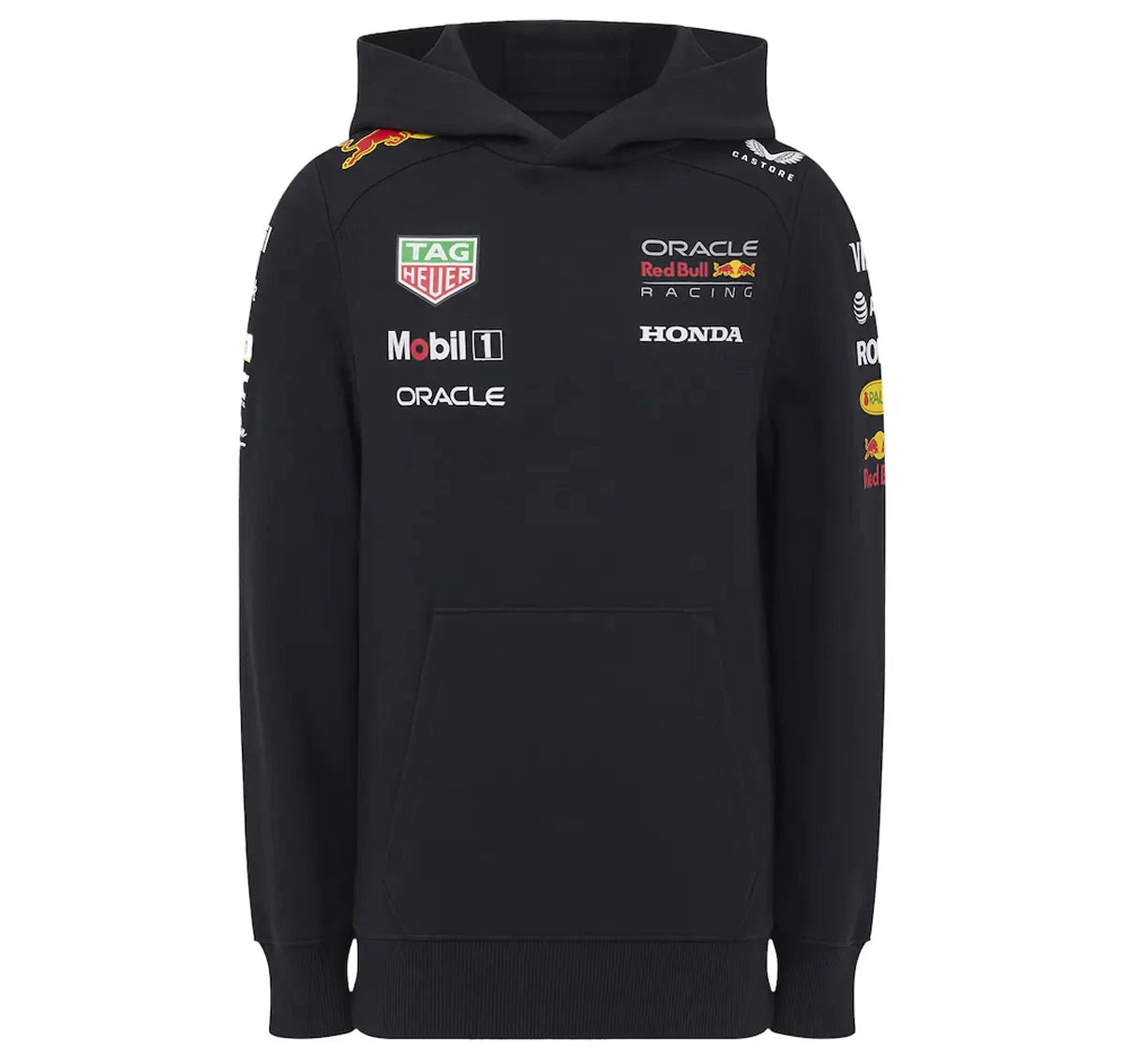 Navy Vintage Red Bull Big Logo Racing Hoodie Zing Apparel