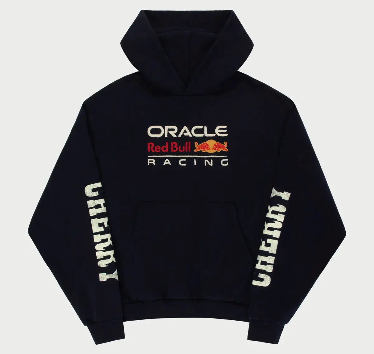 Navy Vintage Red Bull Big Logo Racing Hoodie