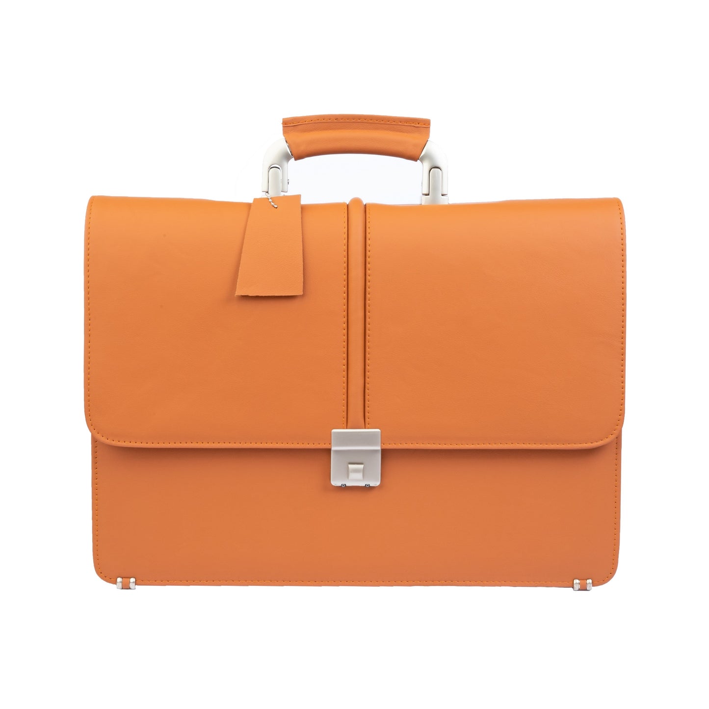 Modern Leather Office Bag With Lock