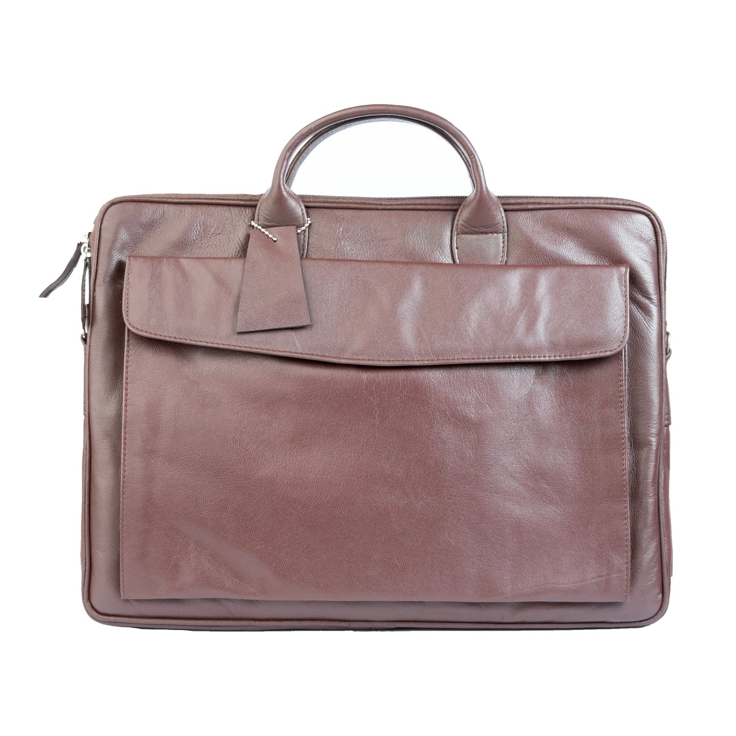 Vintage Midnight Leather Laptop Bag Zing Apparel