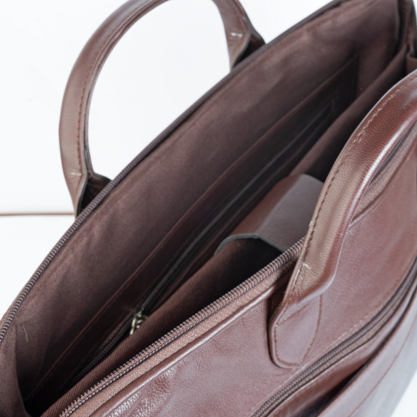 Vintage Midnight Leather Laptop Bag Zing Apparel