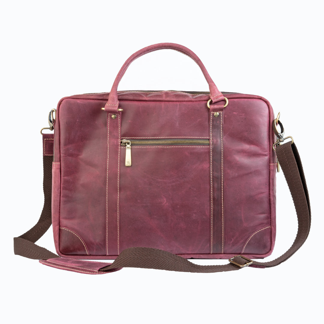 The Maverick Vintage Leather Laptop Bag