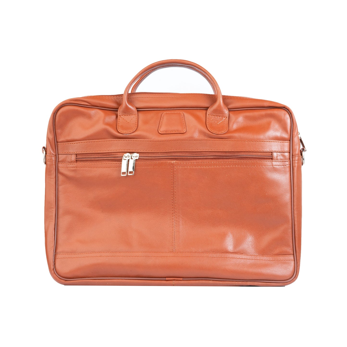 Slim Leather Office Bag For Laptop