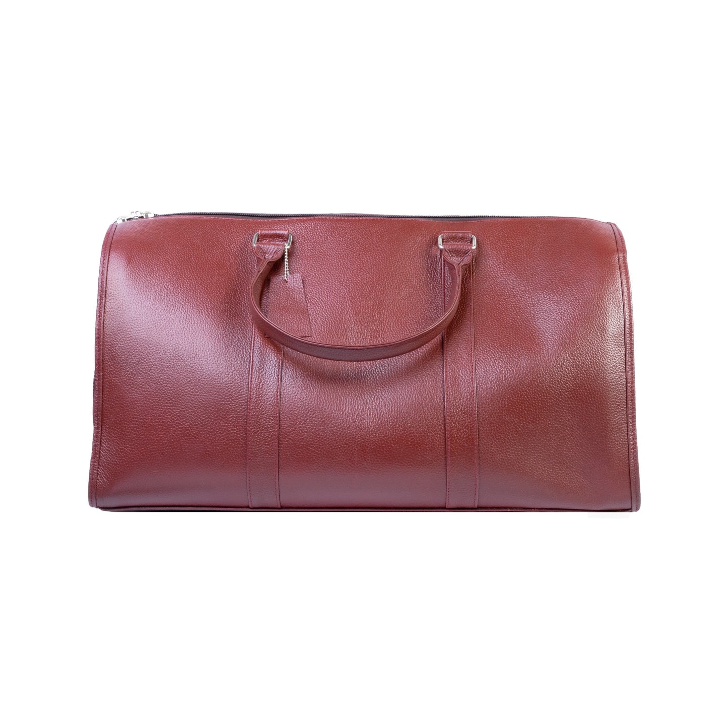 Milled Leather Premium Travel Bag, Brown