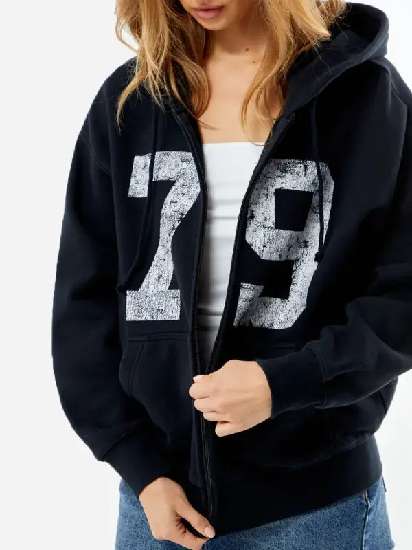Pacsun 79 Black Hoodie