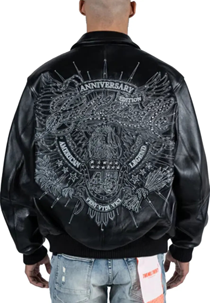 Pelle Pelle 45th Anniversary Jacket Emb Back
