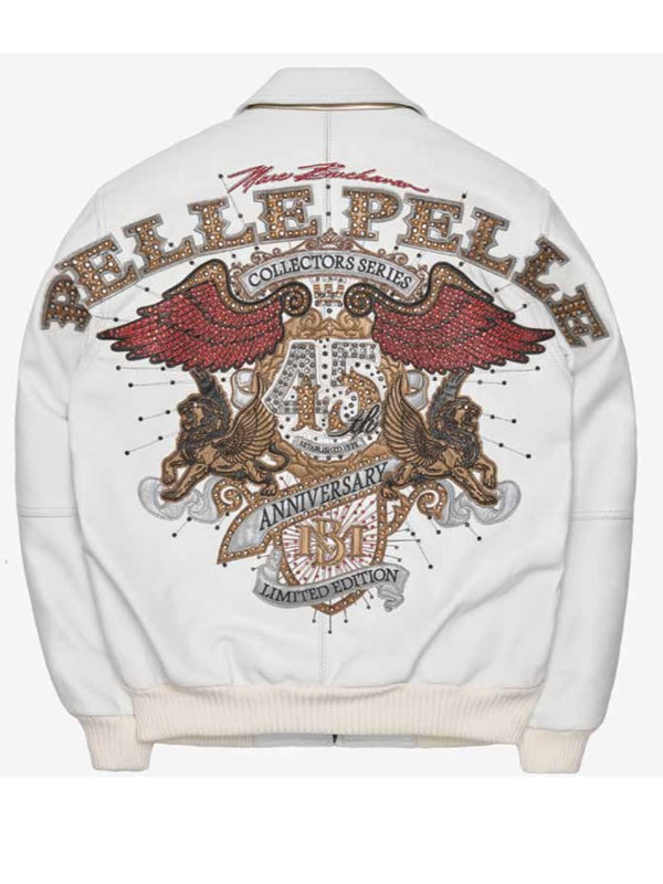 Pelle Pelle 45th Anniversary Jacket White Back