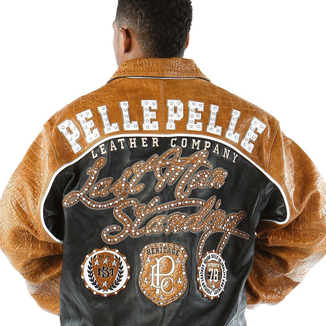 Pelle Pelle Last Man Standing Jacket Brown Back