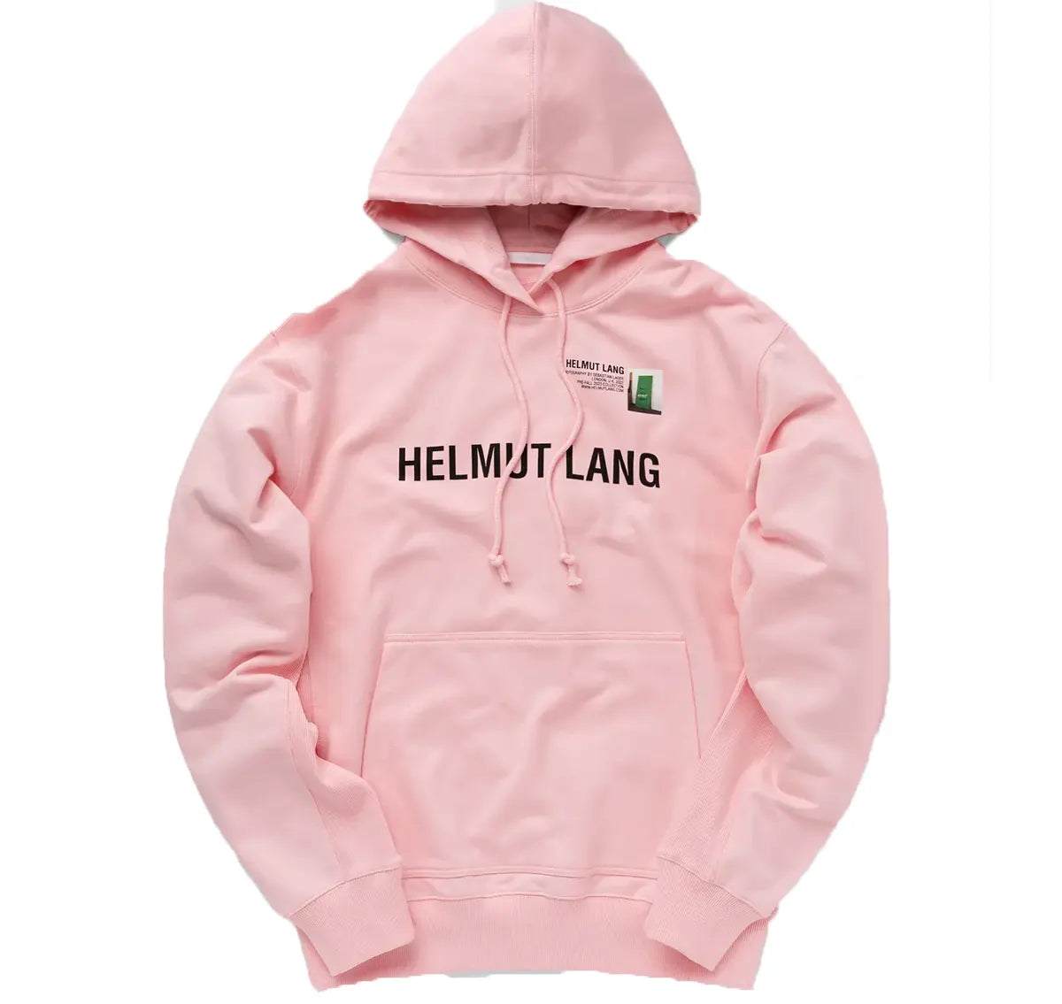 Pink Helmut Lang Hoodie