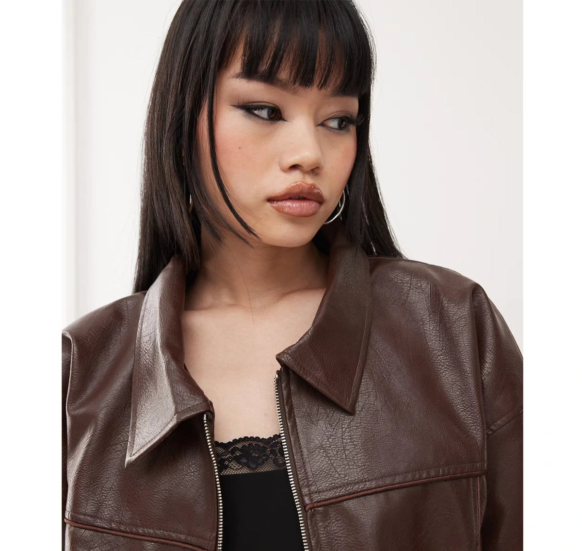 Princess_Polly_Leather_Jacket_Brown_On_Sale