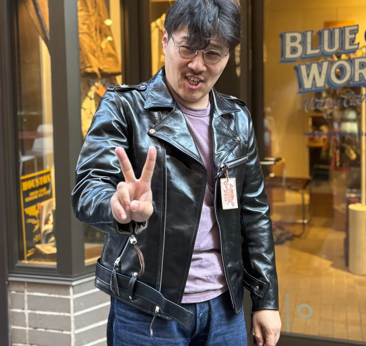 Rainbow Country Leather Jacket