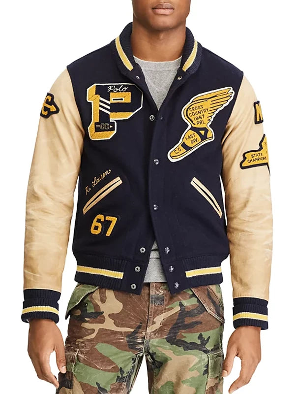 Polo Ralph Lauren The Iconic Letterman Varsity Jacket