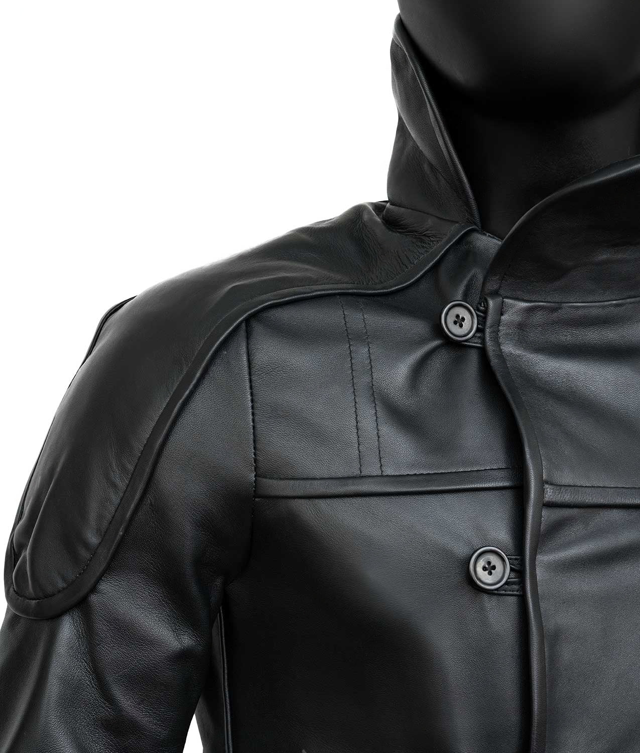Black Blade Runner 1982 Roy Batty Trench Coat