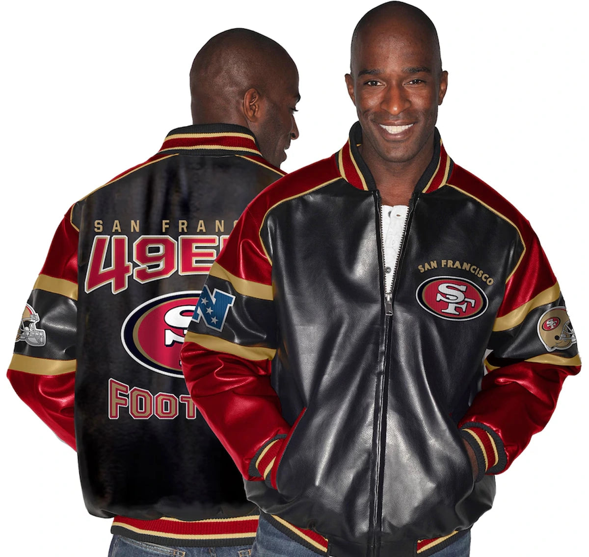San Francisco 49ers Leather Jacket - Zing Apparel