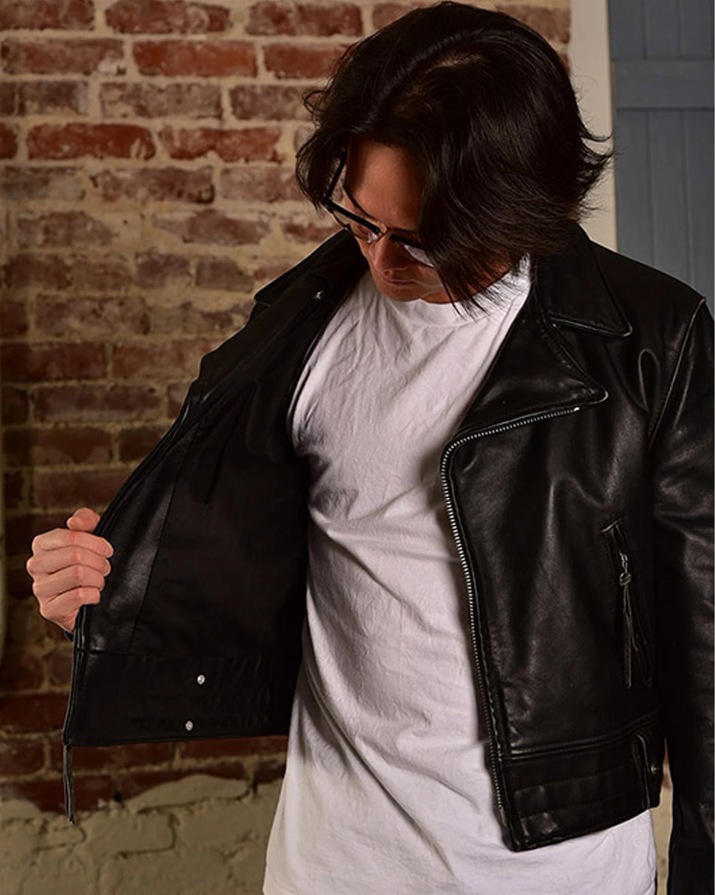Schott-Leather-Biker-Jacket