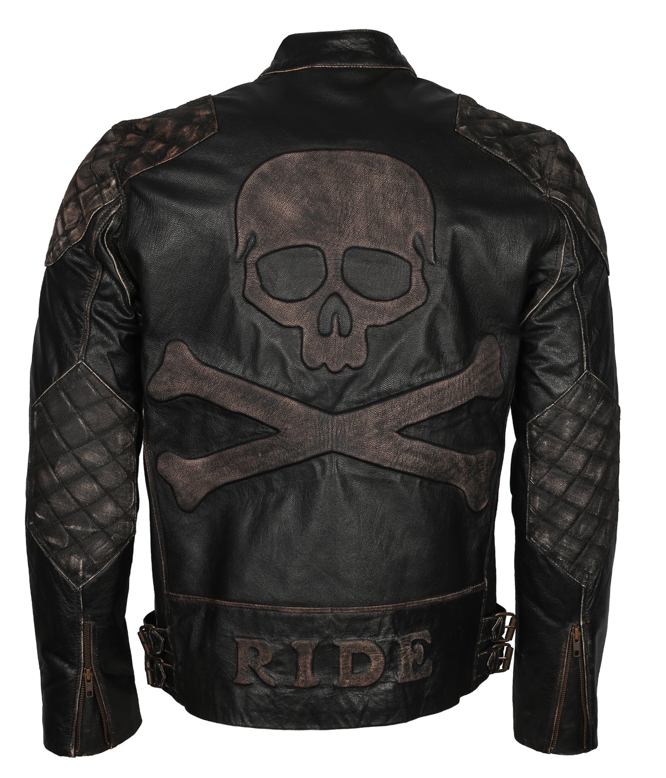 Black Polyester Jacket Men