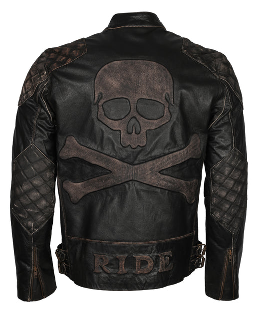 Black Polyester Jacket Men