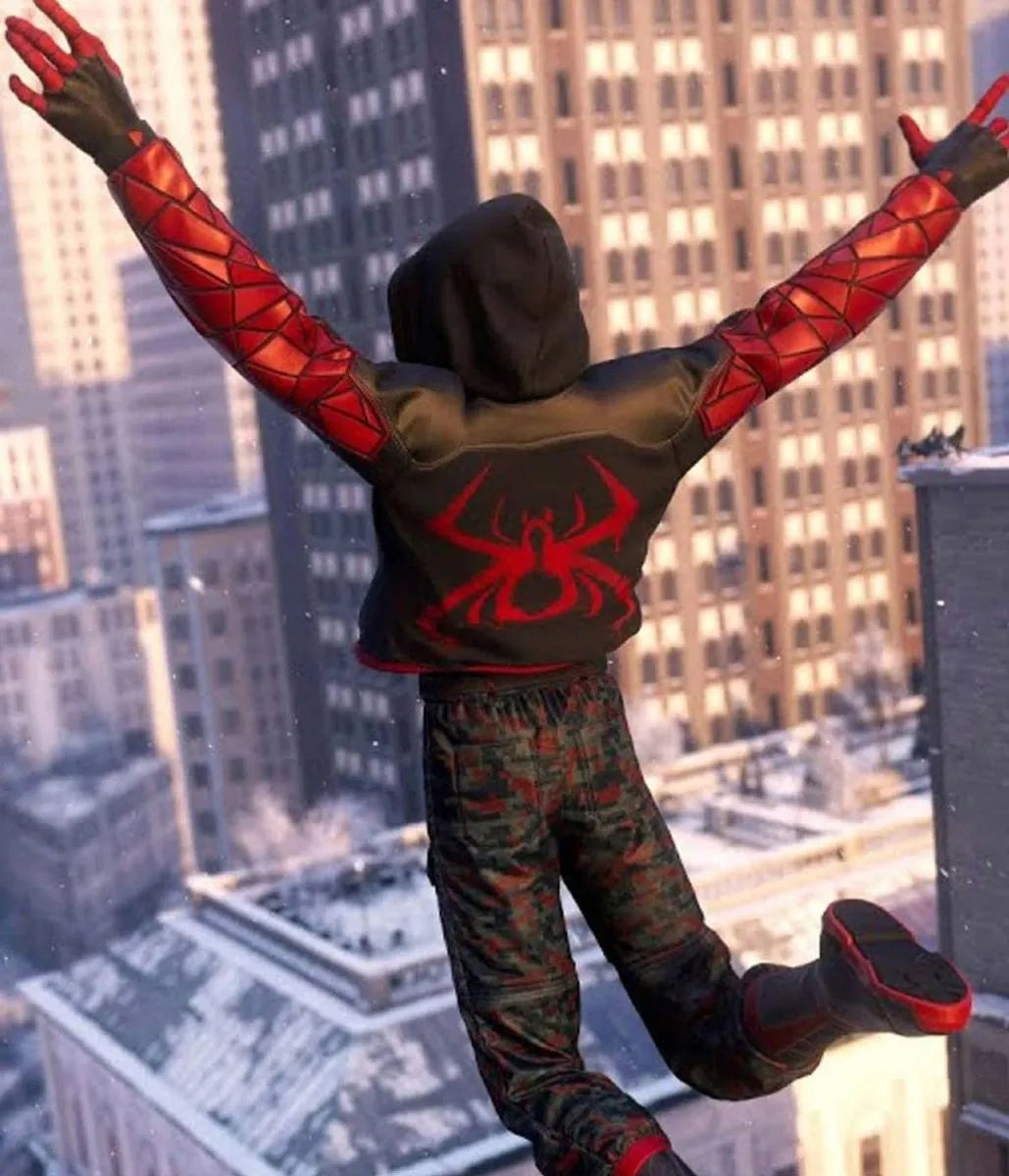 Spider-Man-Miles-Morales-Bomber-Jacket-Back