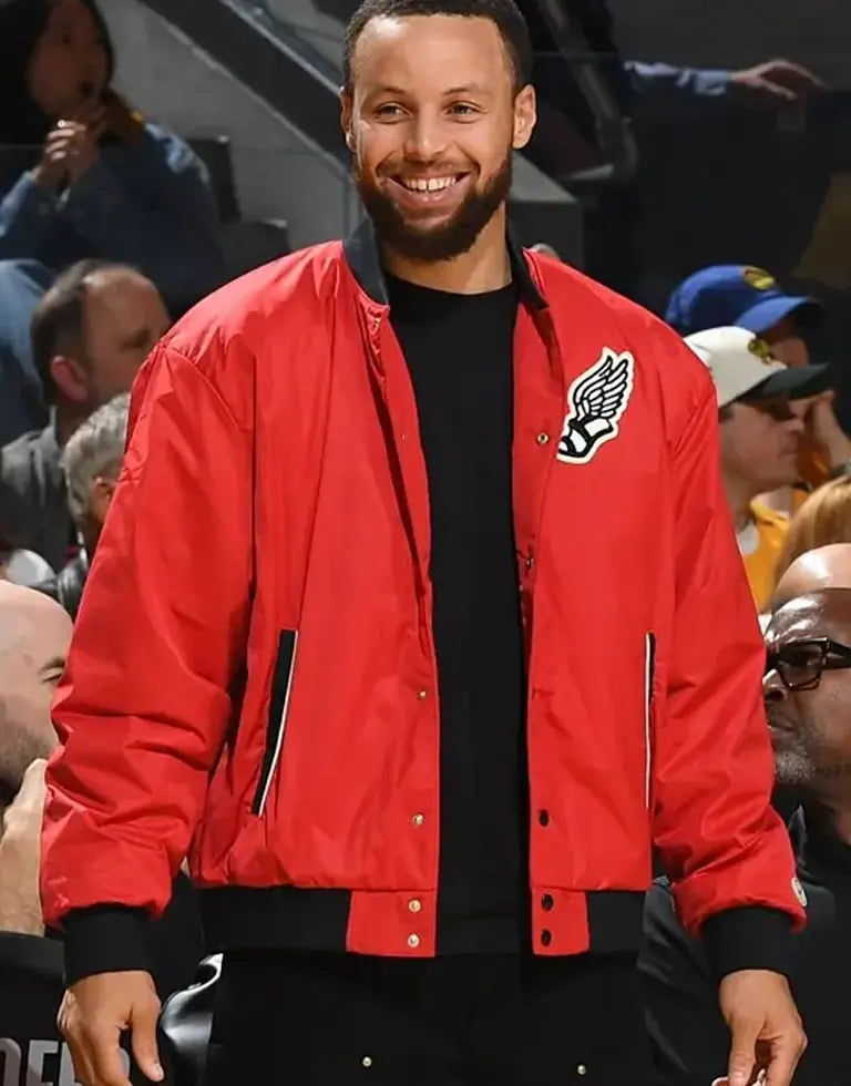Steph Curry Red Jacket