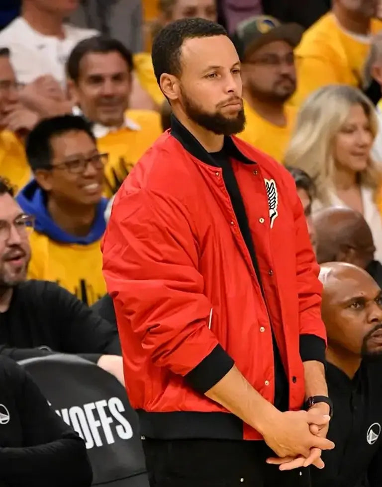 Steph Curry Red Jacket