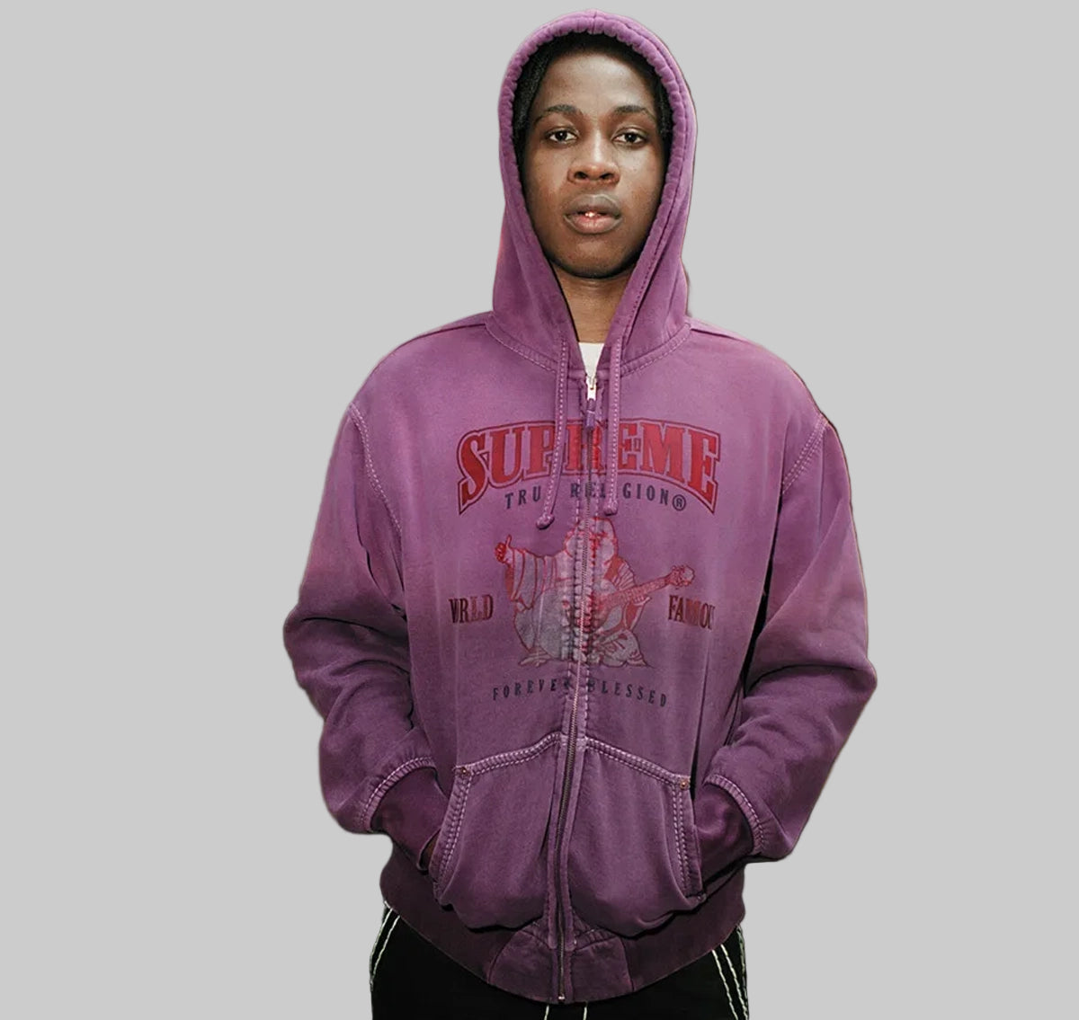 Supreme_True_Religion_Hoodie_Purple_For_Sale
