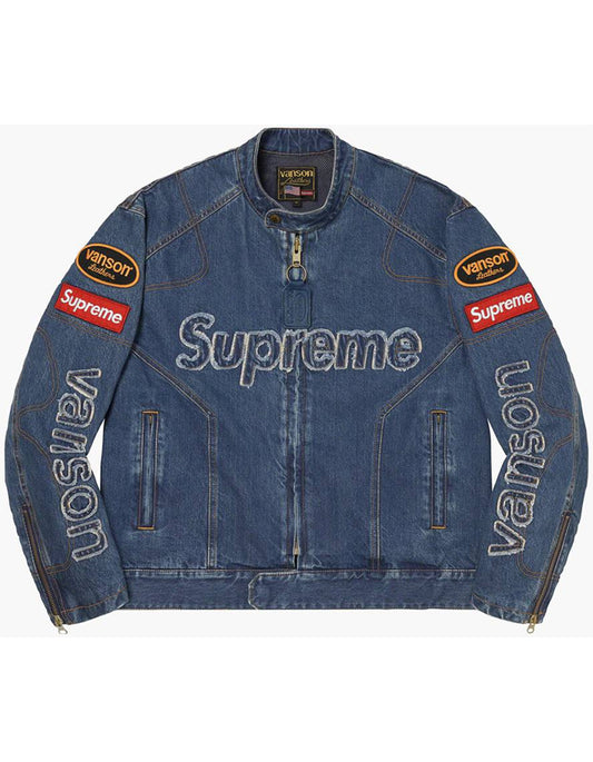 Supreme_Vanson_Jacket_Denim