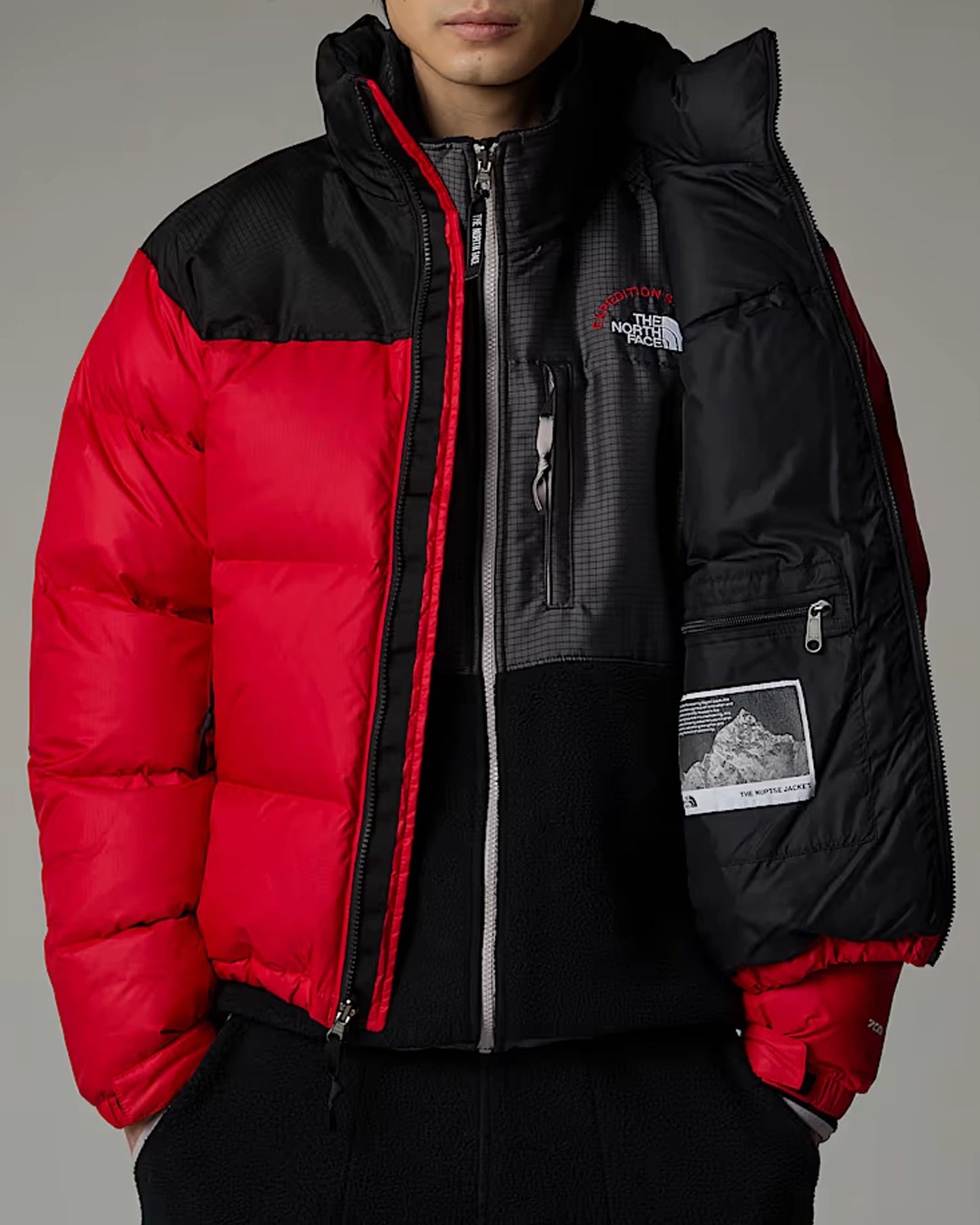 The-North-Face-Nuptse-1996-Jacket-Black-and-Red