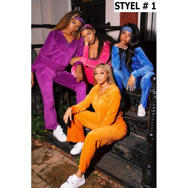 Purple Cheetah Girls Tracksuit