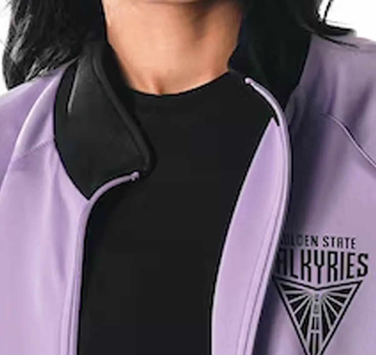 The Wild Collective Violet Golden State Valkyries Global Icon Full-Zip Track Jacket