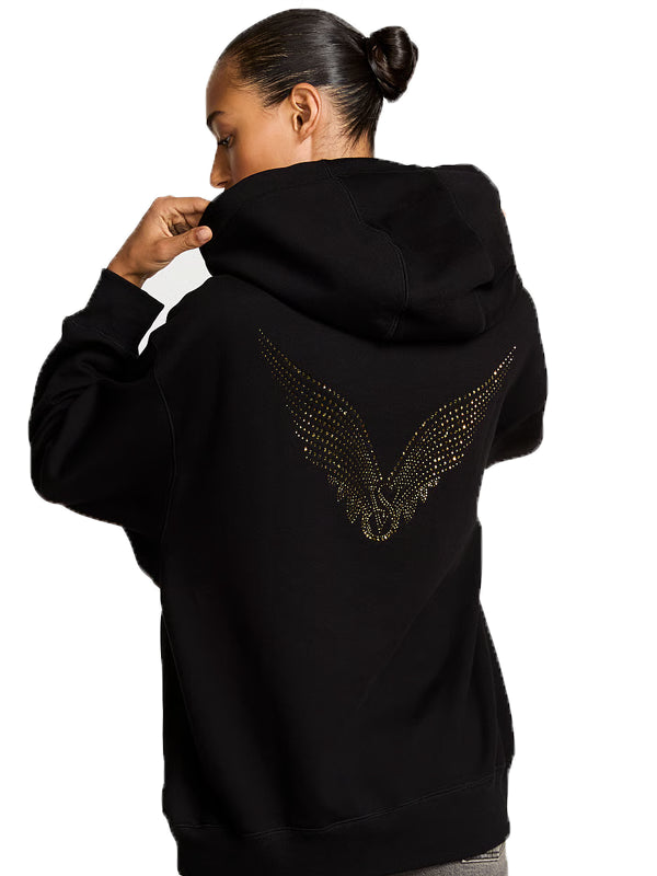 Victoria Secret Hoodie Black Back