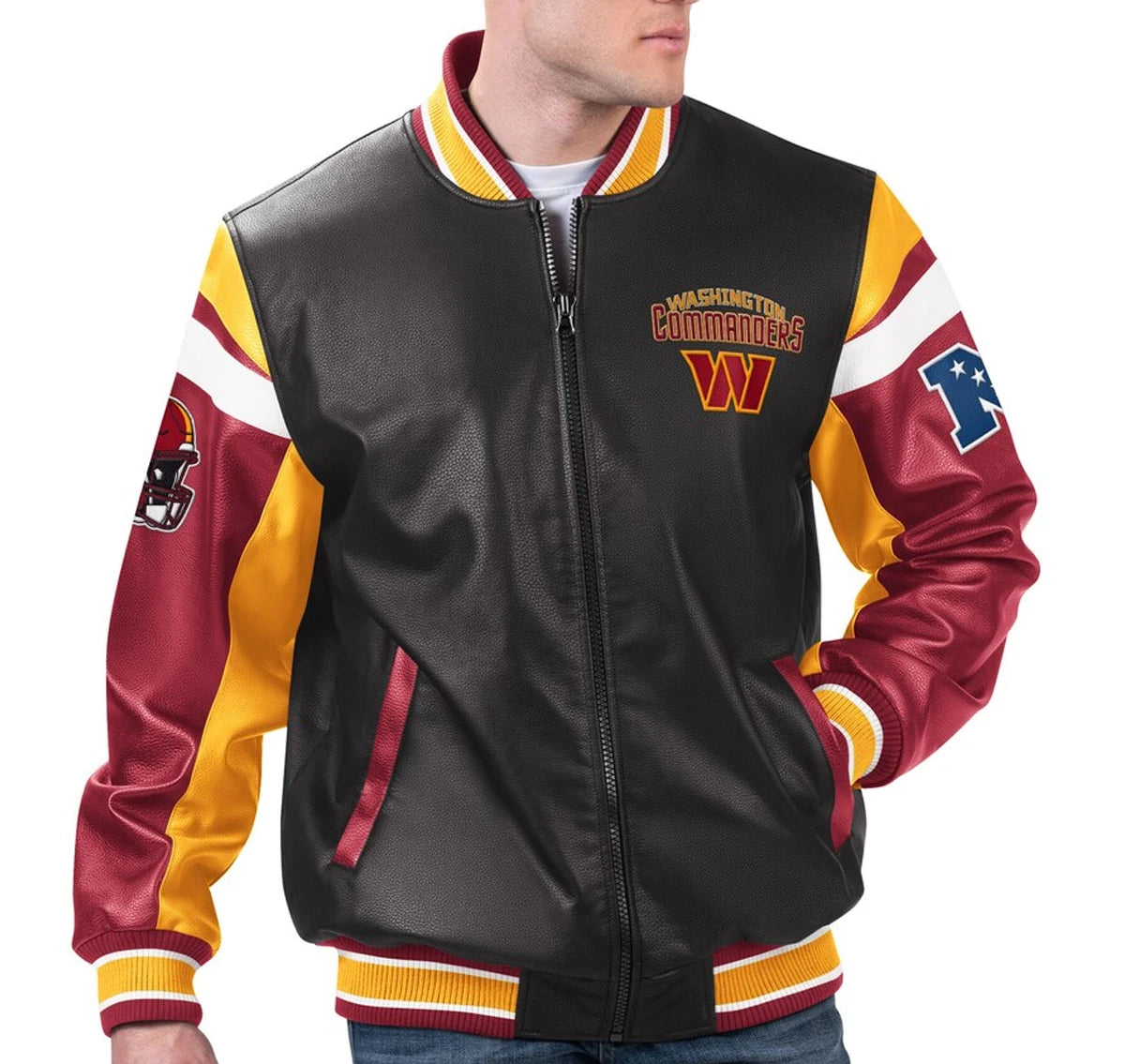 Washington_Commanders_Leather_Jacket_For_Sale