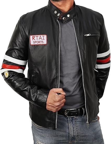 Dr. Gregory Cow Leather Jacket