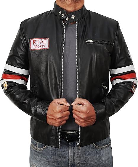 Dr. Gregory Cow Leather Jacket