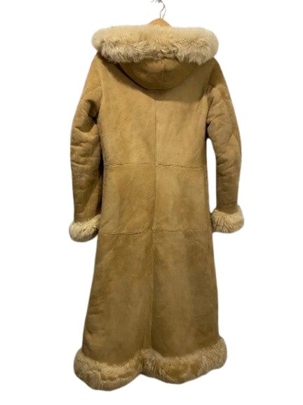 Vintage 70s Penny Lane Shearling Leather Coat Zing Apparel