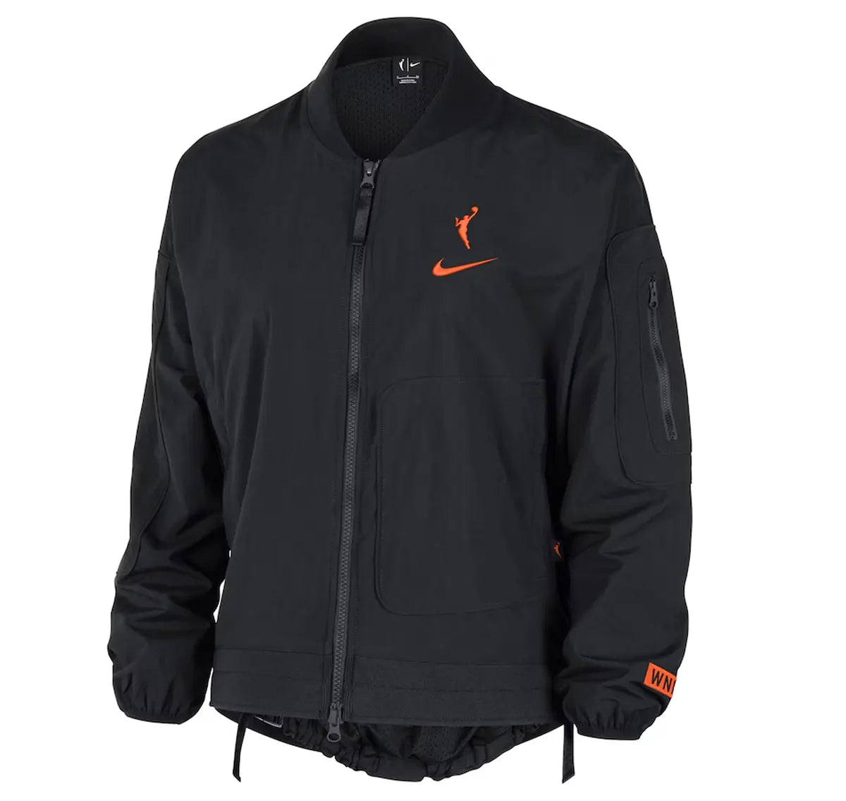 Women's WNBA Nike Black Logo Full-Zip Jacket