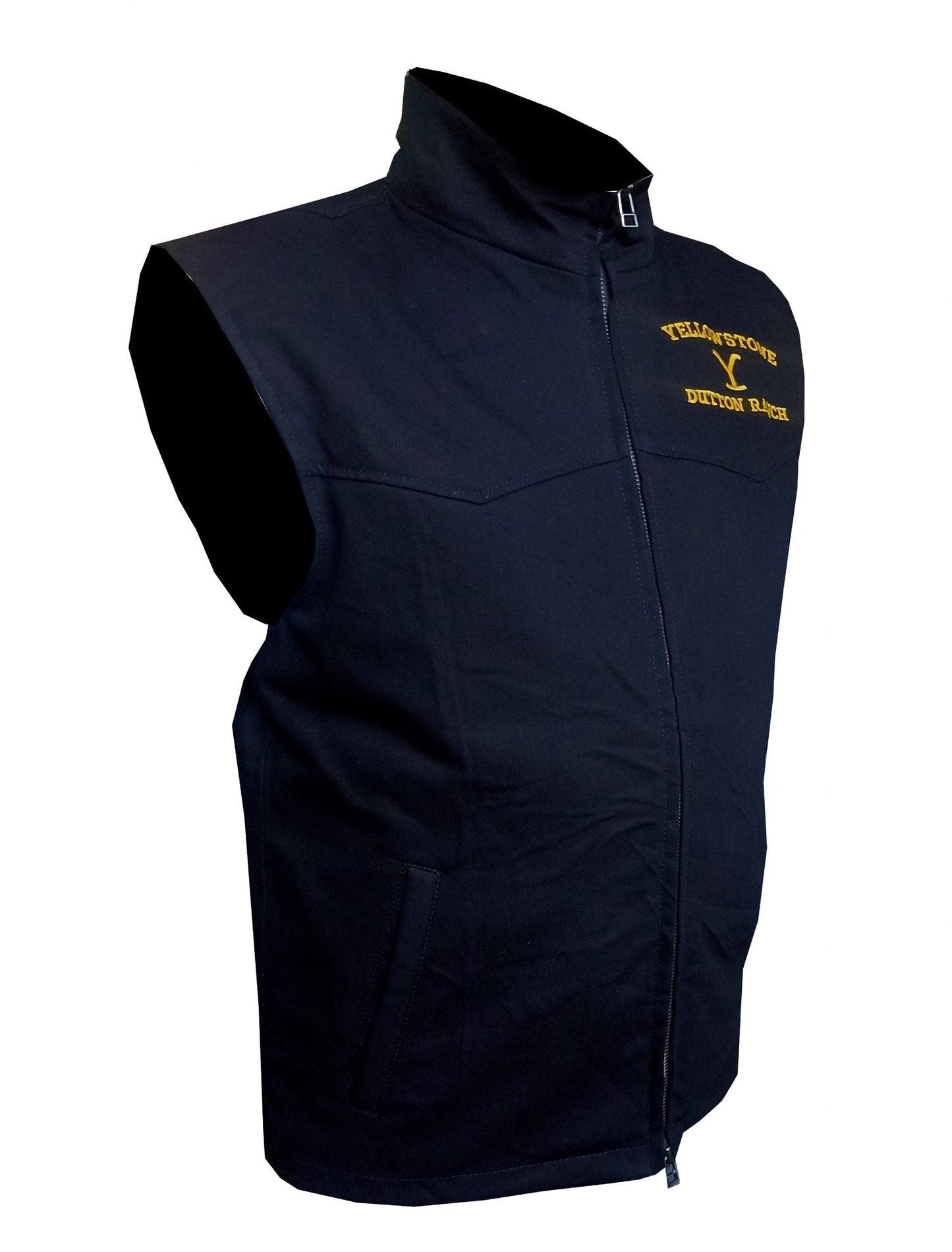 Men's Yellow Stone John Dutton Vest Zing Apparel