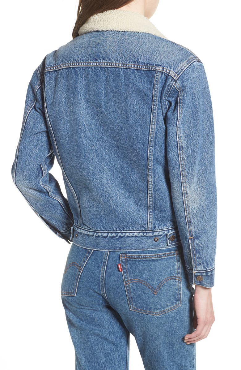 Sherpa Trucker Jacket Women, Levi