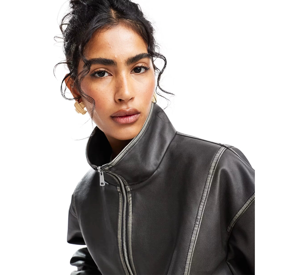 funnel-neck-leather-jacket-for-sale