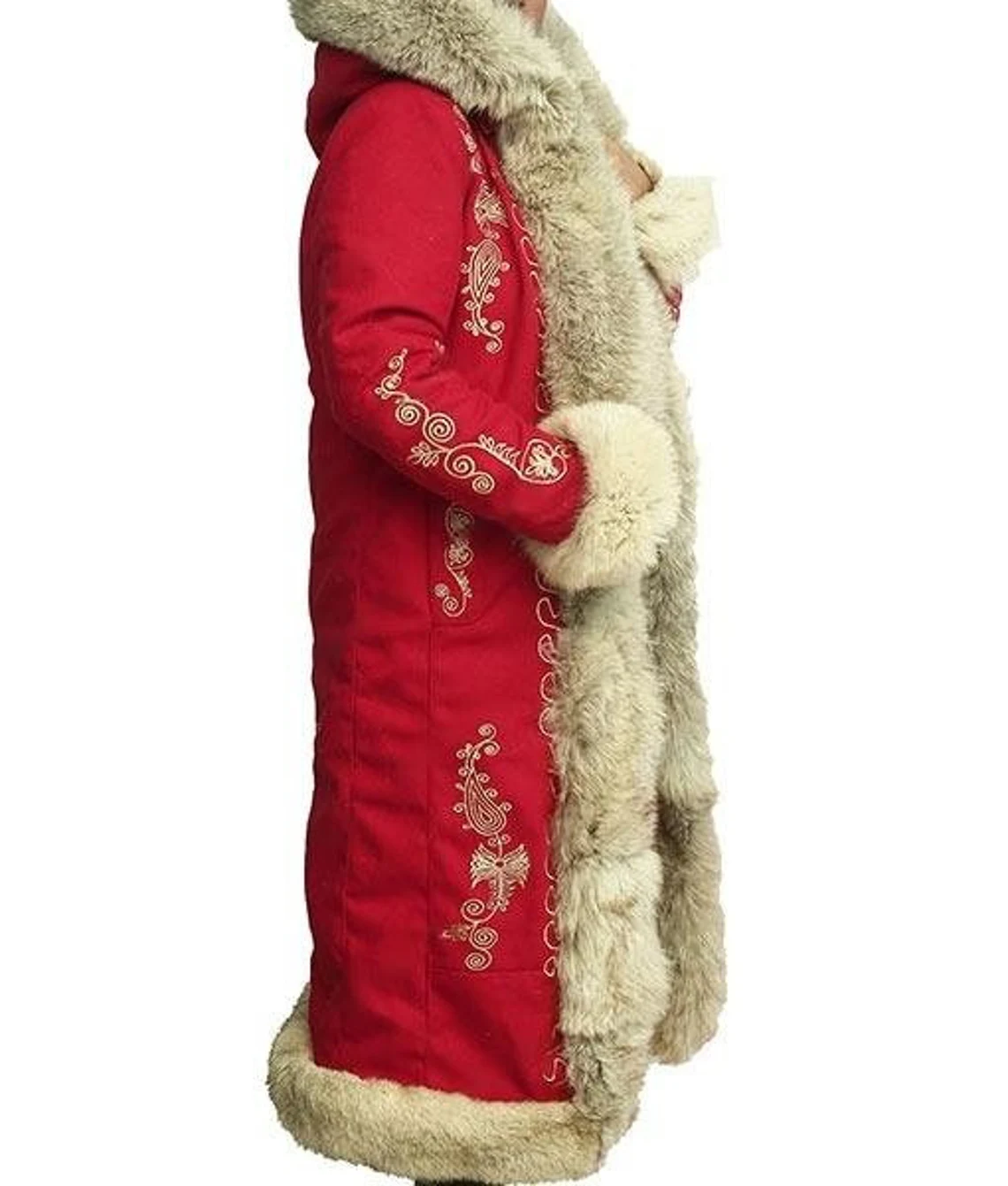 Women Christmas Chronicles Mrs. Claus Coat