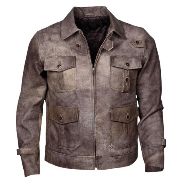 The Expendables Brown Jacket Zing Apparel