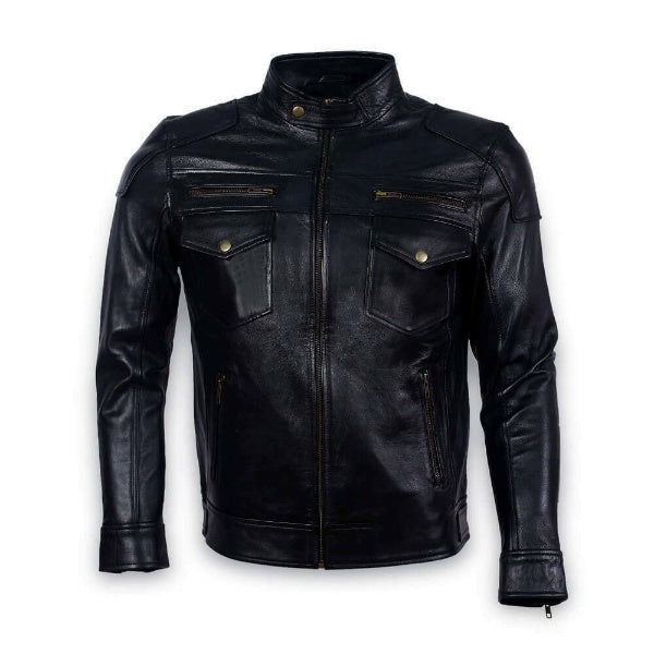 Real Biker Genuine Leather Jacket