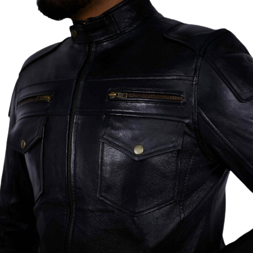 Real Biker Genuine Leather Jacket