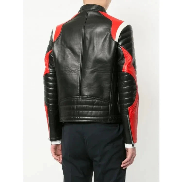 Lorenzeo Men’s Black Leather Jacket For Men Zing Apparel