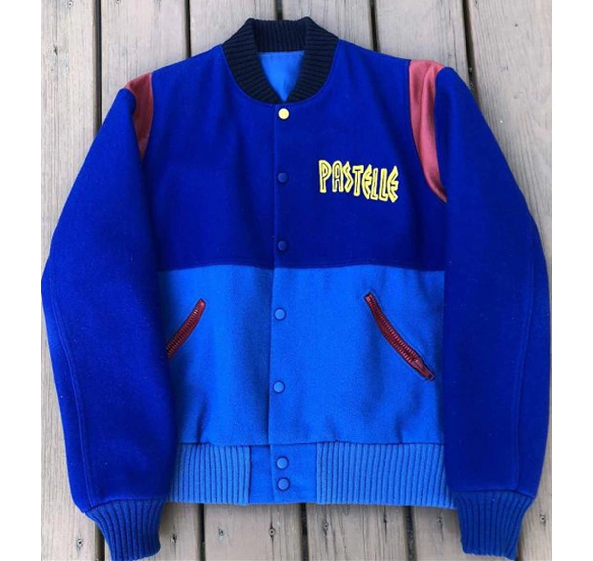 pastelle-kanye-west-blue-letterman-jacket